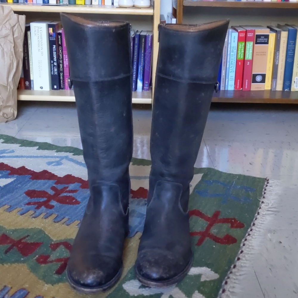 Frye tall boots Jayden d ring tall